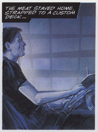 Cyberspace Deck from William Gibson's Neuromancer: the graphic novel volume 1